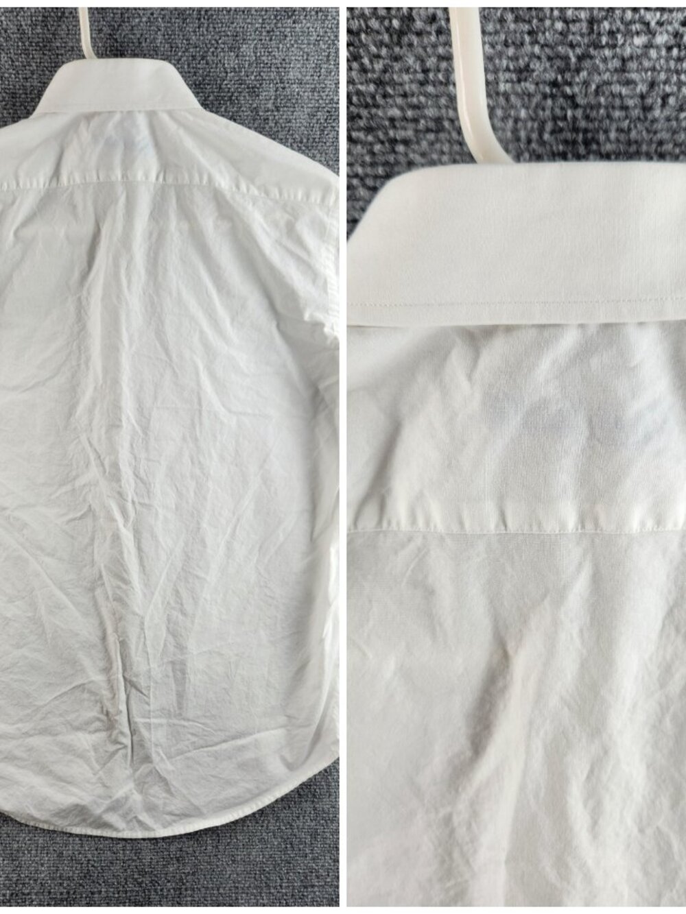 Robert Graham 42 16.5 White Blue Polka Dot Long Sleeve Button Up Shirt Cotton - Picture 16 of 16